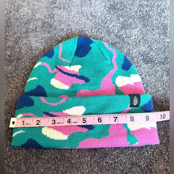 NWT FP Movement by Free People Colorful Knit Beanie Women Size One Size - Picture 3 of 5